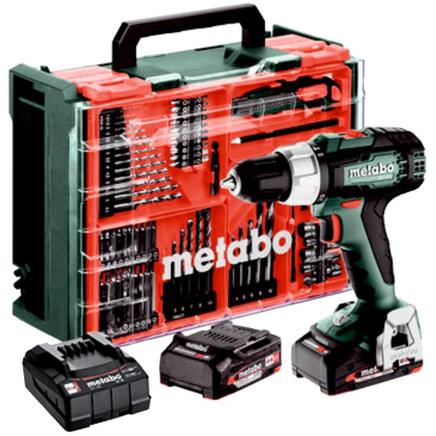 ATORNILLADOR METABO SB 18 L SET PERCUSION BATERIA