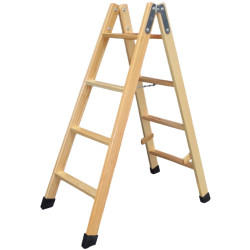 ESCALERA MADERA 4 PELD. PLANOS