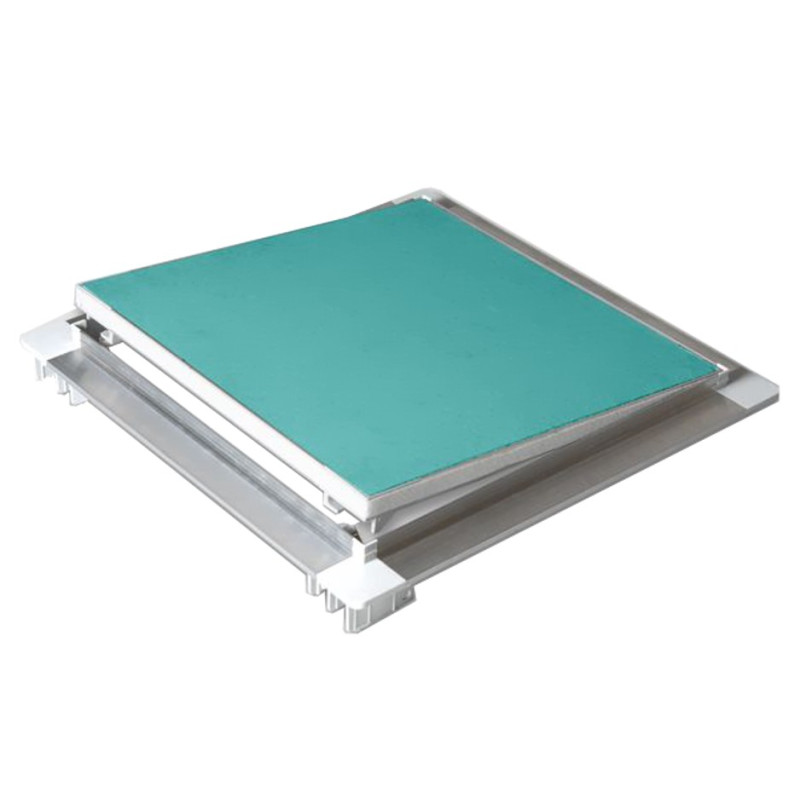 TRAMPILLA ALUMINIO DORIKA CY13 400x400mm.