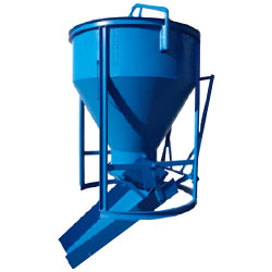 CUBO HORMIGON DE DOBLE VERTIDO HORMIGON 350 LTS