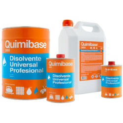 DISOLVENTE UNIVERSAL QUIMIBASE  214 LATA 5LTS