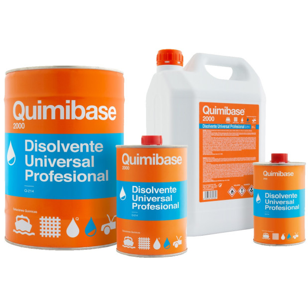 DISOLVENTE UNIVERSAL QUIMIBASE  214 LATA 5LTS