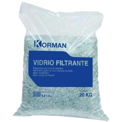 VIDRIO FILTANTE KORMAN 0.6-1.2 MM. 20KG