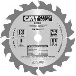 SIERRA CIRCULAR CMT 160x2.6x16 Z-12E