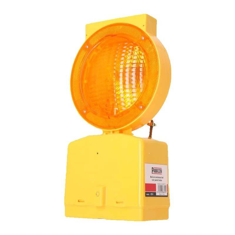 BALIZA LUMINOSA LED C/PANEL SOLAR