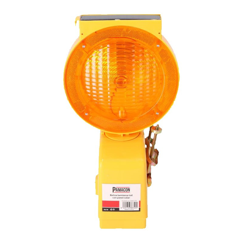 BALIZA LUMINOSA LED C/PANEL SOLAR