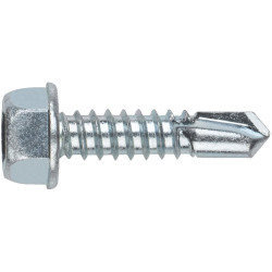 TORNILLO ZINC. DIN 7504K 5,5x25mm C/HEXAG.