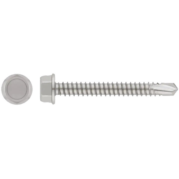 TORNILLO AUTOTALADRANTE INOX A2 DIN 7504K 3,5x22 C/HEXAG.