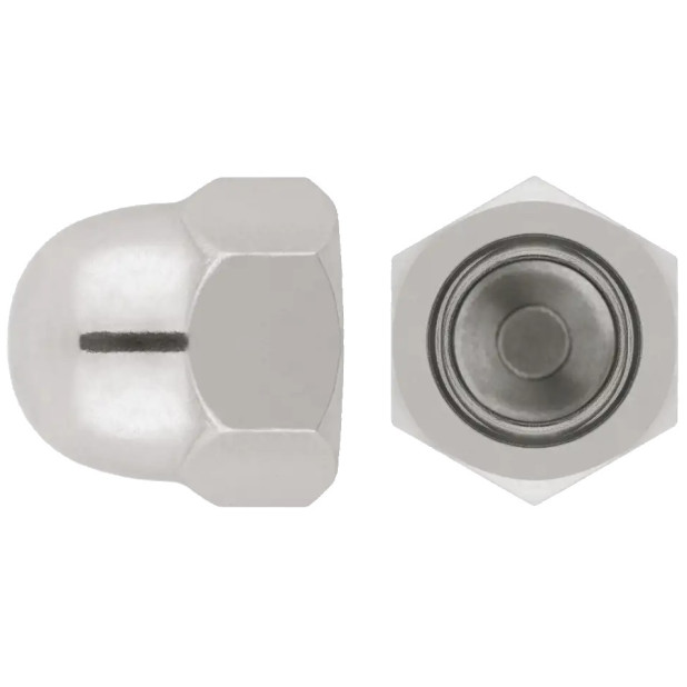 TUERCA CIEGA INOX A2 DIN 1587 M12