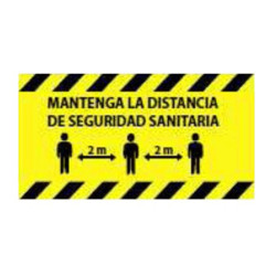 VINILO ADHESIVO + LAMINADOR ANTID.A/N "DISTANCIA" 70x50CM