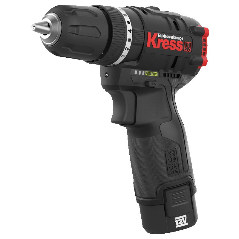 TALADRO IMPACTO KRESS 12V BL KUC12