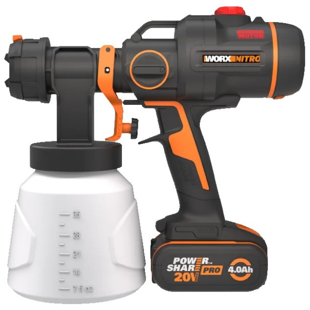 PISTOLA PINTAR WORX WX020 20V 4.0AH
