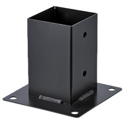 SOPORTE SUELO NEGRO 91x91MM