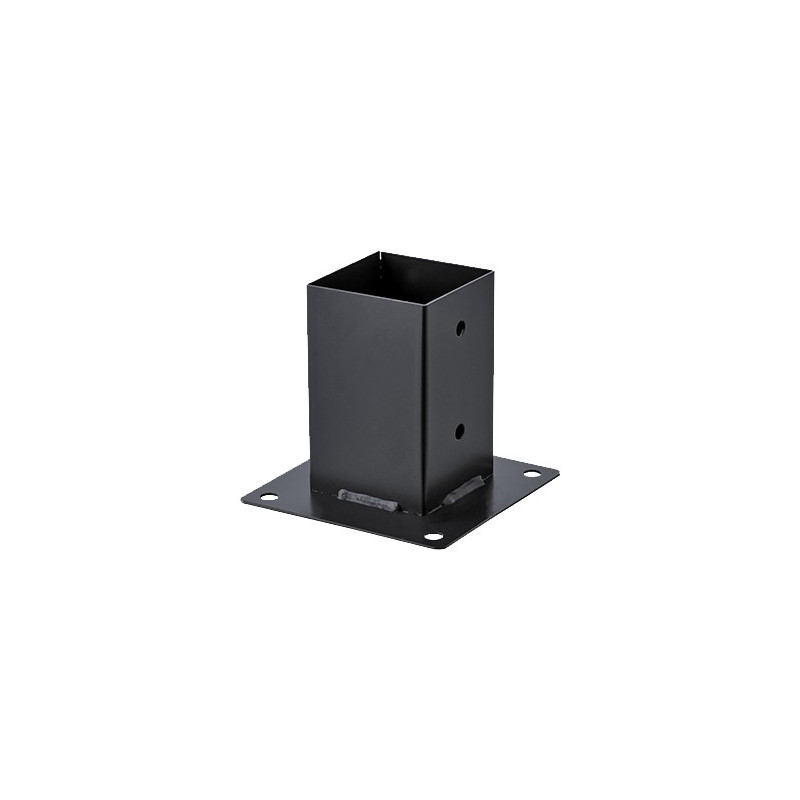SOPORTE SUELO NEGRO 91x91MM