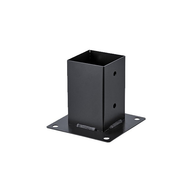 SOPORTE SUELO NEGRO 91x91MM