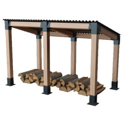 SOPORTE SUELO NEGRO 91x91MM