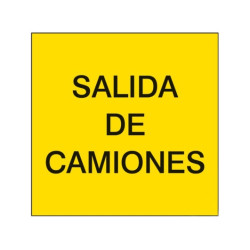 SEÑAL SALIDA DE CAMIONES ECO-50