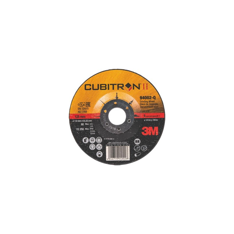 DISCO DESBASTE CUBITRON 115x7MM