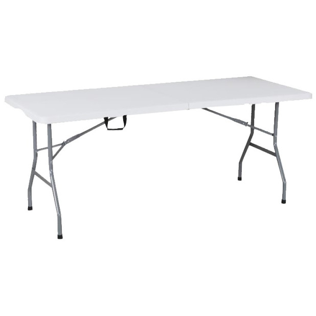 MESA RESINA PLEGABLE 4,0CM 240x74x74CM