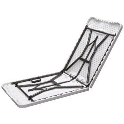 MESA RESINA PLEGABLE 4,0CM 240x74x74CM