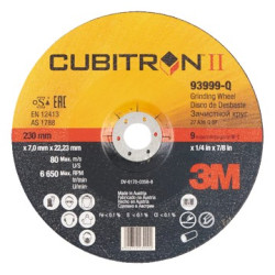 DISCO DESBASTE CUBITRON 230x7MM