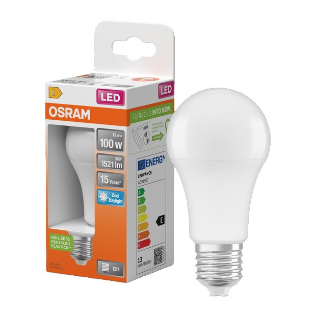 LAMPARA LED START CLASSIC 13W E27 1521LM 6500K