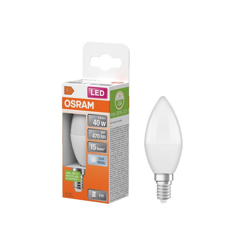 LAMPARA LED START CLASSIC 4,9W E14 470LM 4000K