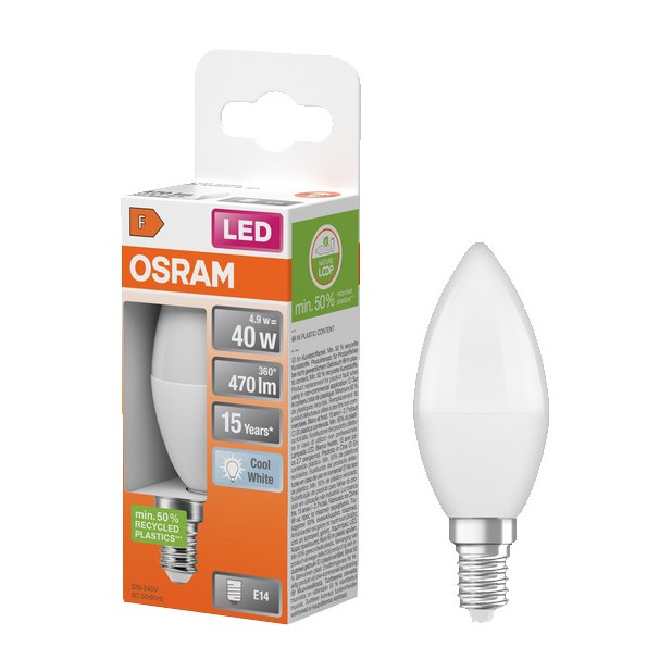 LAMPARA LED START CLASSIC 4,9W E14 470LM 4000K