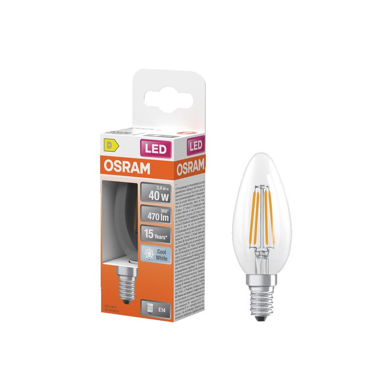 LAMPARA LED START CLASSIC 3,4W E14 470LM 4000K