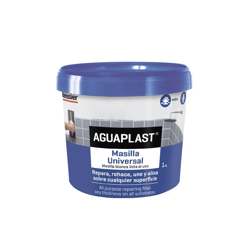 MASILLA AGUAPLAST UNIVERSAL 1KG.