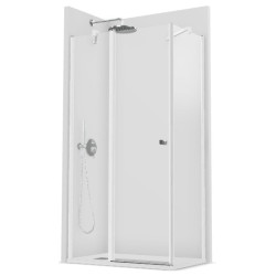 MAMPARA AC216 ABATIBLE BLANCO C/TRANS. 800x1200x1950MM