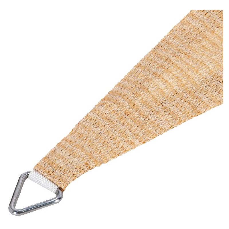 TOLDO VELA TRIANGULAR 3,6x3,6x3,6MTS BEIGE
