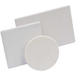 TAPA C/TORNILLOS 250x250 BLANCO