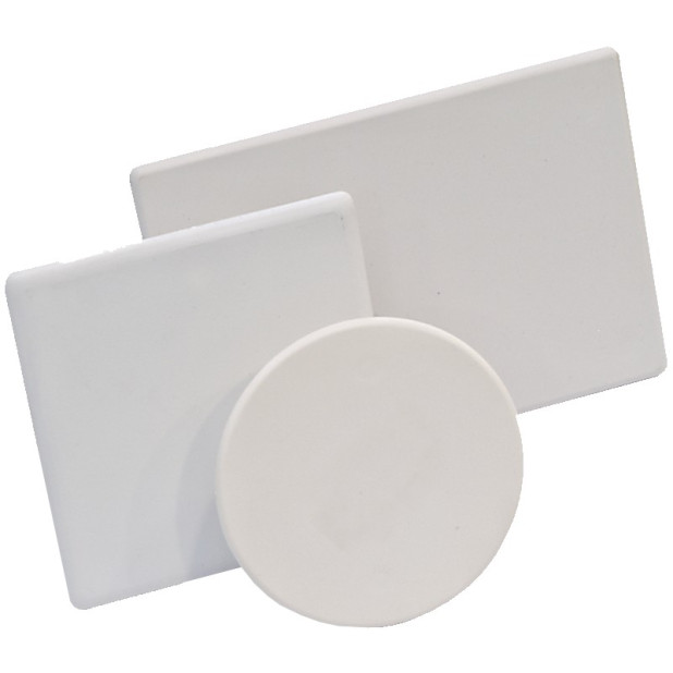 TAPA C/TORNILLOS 250x250 BLANCO