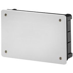 CAJA DERIVACION EMP. 115x175x50 C/TORNILLO NEGRO