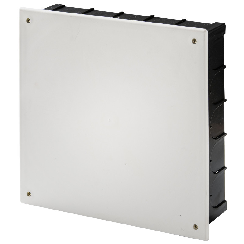 CAJA DERIVACION EMP. 270x270x70 C/TORNILLO NEGRO