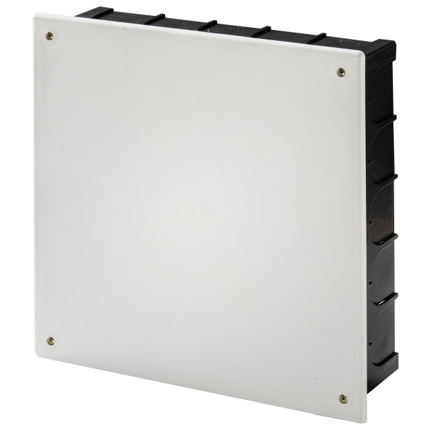 CAJA DERIVACION EMP. 270x270x70 C/TORNILLO NEGRO