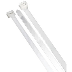 BRIDAS NYLON 9,0x810 BLANCA BLISTER 100UND