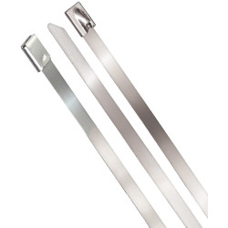 BRIDAS ACERO 4,6x360 INOX BLISTER 10UND