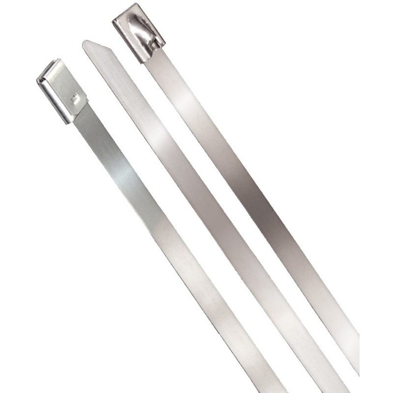 BRIDAS ACERO 4,6x680 INOX BLISTER 10UND