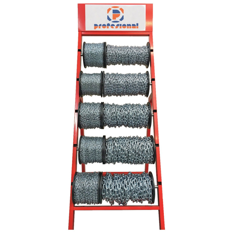 CADENA GENOVESA GALV. 6mm.(R.30MTS)