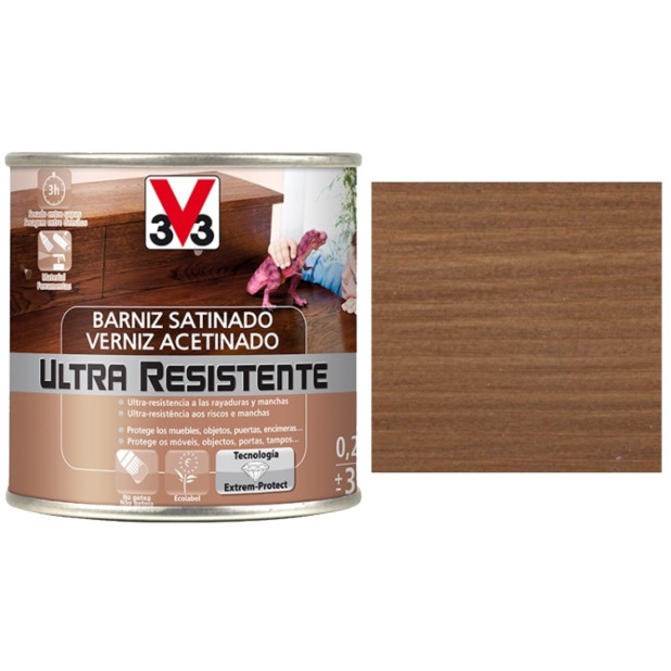 BARNIZ ULT. RESISTENTE 750ML ACE NOGAL