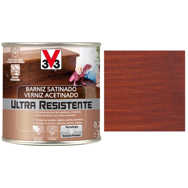 BARNIZ ULT. RESISTENTE 750ML ACE CAOBA