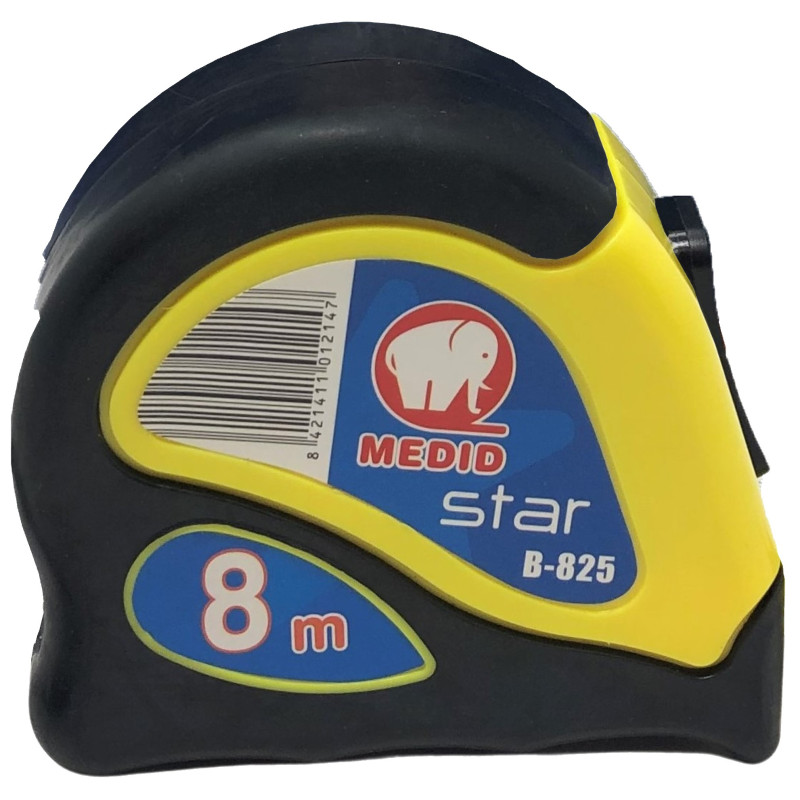 FLEXOMETRO 8MTS. BI-MATERIAL