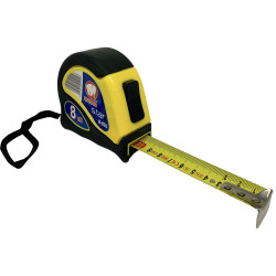 FLEXOMETRO 8MTS. BI-MATERIAL