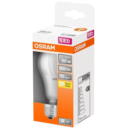 LAMPARA LED START CLASSIC 8W E27 806LM 2700K