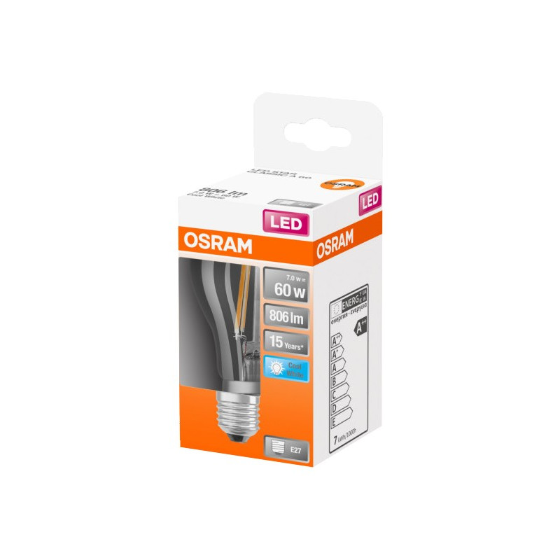 LAMPARA LED START CLASSIC 6,5W E27 806LM 6500K