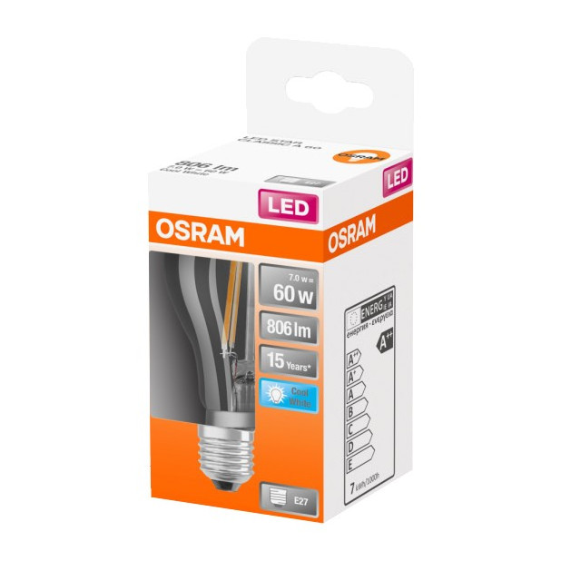 LAMPARA LED START CLASSIC 6,5W E27 806LM 6500K
