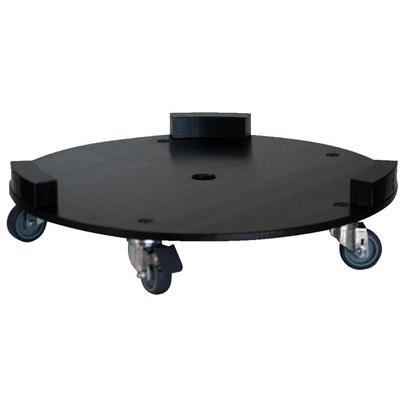 BASE C/RUEDAS NEGRO 100L