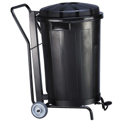 CUBO GOLIAT NEGRO 95L C/RUEDAS